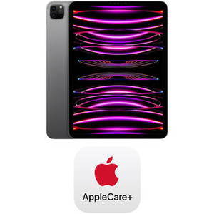 11" iPad Pro M2 Chip and AppleCare+ Protection Plan Kit (Late 2022, 256GB, Wi-Fi Only, Space Gray)