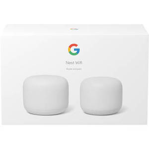 Nest Wifi Router and Point (Snow)