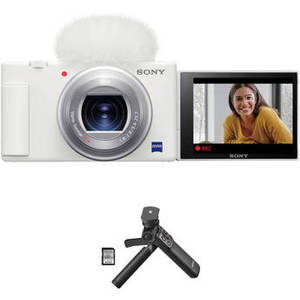 ZV-1 Digital Camera With Vlogger Accessory Kit (White)