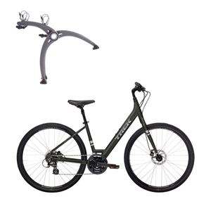 Verve 2 Disc Low-Step plus Bones 2 Trunk Mount Bike Rack Package