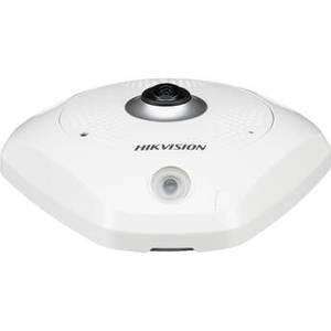 DS-2CD6365G0E-IS 6MP Network Fisheye Camera with Night Vision & Heater