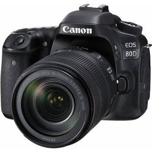 EOS 80D DSLR Camera with 18-135mm Lens