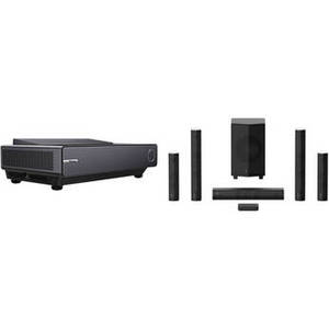 PX1-PRO 2200-Lumen XPR 4K DLP Projector and CineHome Pro 5.1-Channel Wireless Speaker System Kit