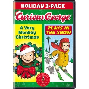 Curious George-Holiday 2-Pack
