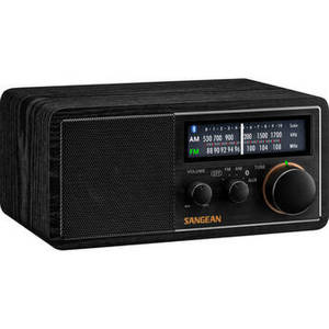 SG-118 AM/FM Wireless Tabletop Radio (Black)