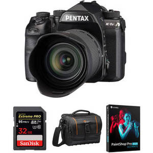 K-1 Mark II DSLR Camera with 28-105mm Lens and Accessories Kit