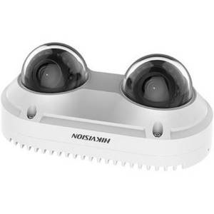 PanoVu DS-2CD6D82G0-IHS 16MP Outdoor Dual-Sensor Network Camera with Night Vision, 2.8mm Lens & Heater