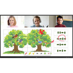 CreateBoard TR3DJ-B Series 65" IPS 4K IR Multi Touch Whiteboard