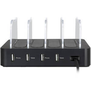 Universal 4-Port USB Charging Station