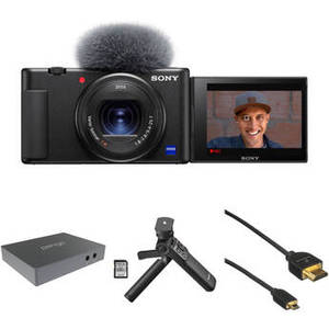 ZV-1 Digital Camera with Home Streaming Kit (Black)
