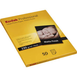 Professional Archival Inkjet Matte Photo Paper (8.5 x 11", 50 Sheets)