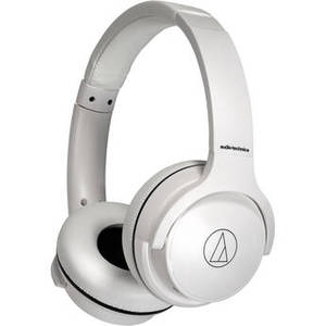 ATH-S220BT Wireless On-Ear Headphones (White)