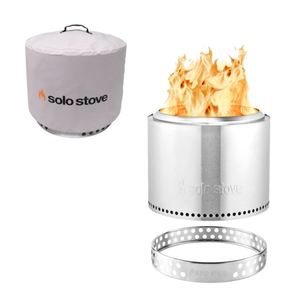 Bonfire Fire Pit plus Stand and Shelter Package