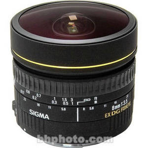 8mm f/3.5 EX DG Circular Fisheye Lens for Nikon F