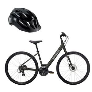 Verve 2 Disc Low-Step plus Solstice Adult Bike Helmet Package