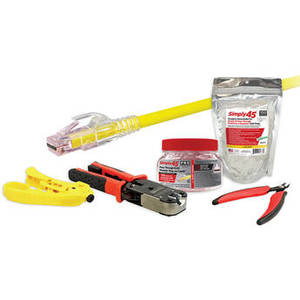 S45-PSK6U ProSeries Pass-Through Cat 6/6a UTP Starter Kit