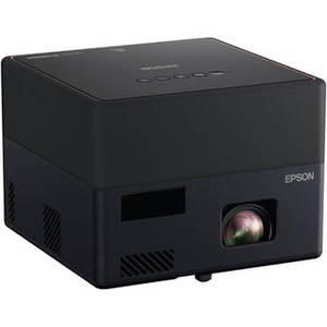 EpiqVision Mini EF12 1000-Lumen Full HD Laser 3LCD Smart Projector with Wi-Fi
