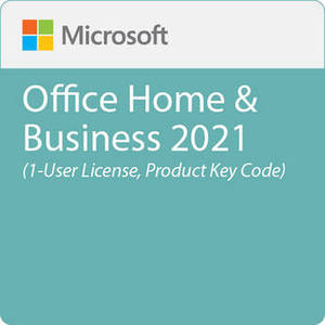 Office Home & Business 2021 (1-User License, Product Key Code)
