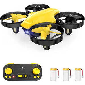 SP350 Throw 'n Go Mini Quadcopter (Yellow)
